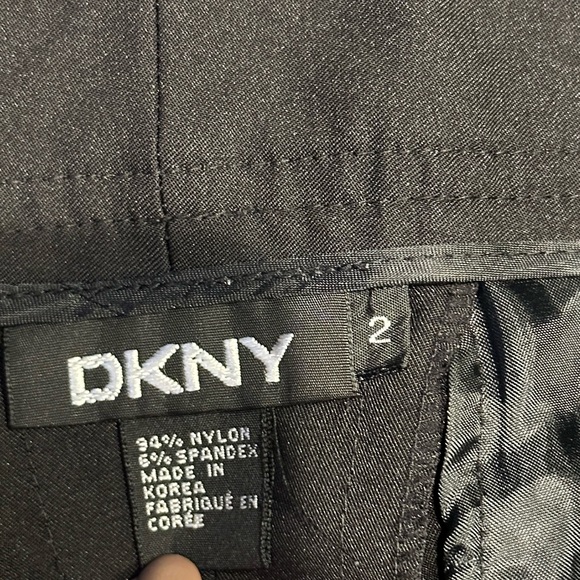 DKNY Black Straight Leg Pants - Picture 4 of 5
